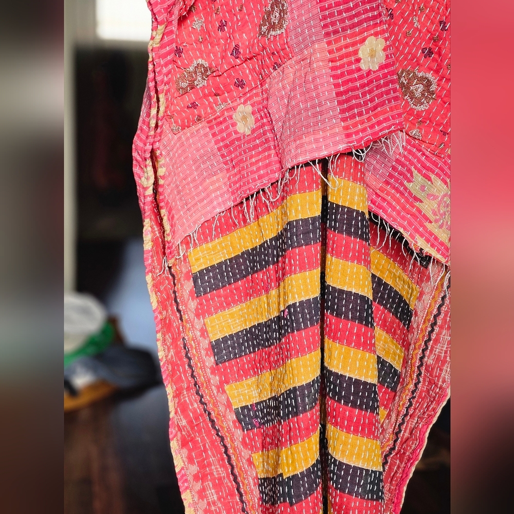 Kantha Bae Midi Mumu Tunic Dress - Picture 3 of 7